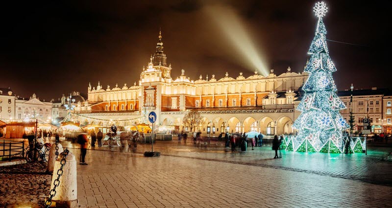 christmas market kraków