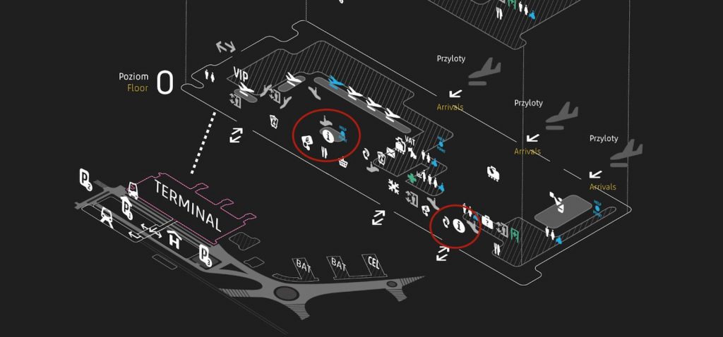 krakow-airport-info-points