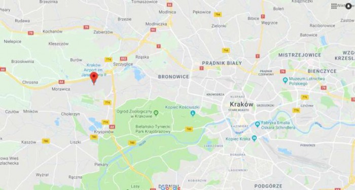 where-is-krakow-map