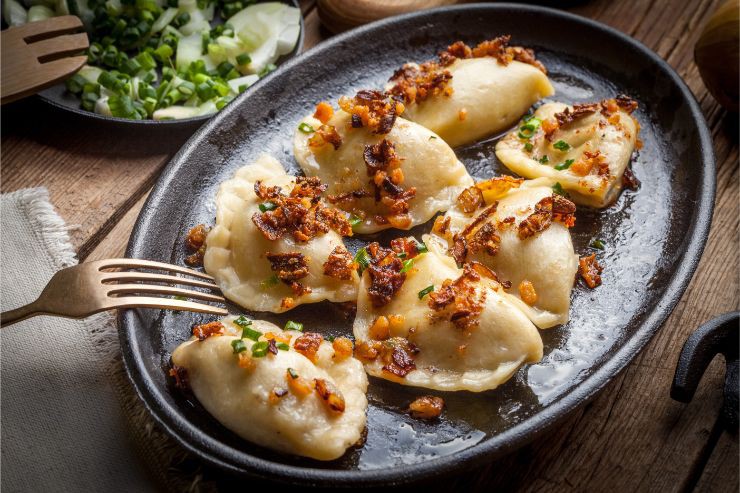 Polish Local Food Pierogi