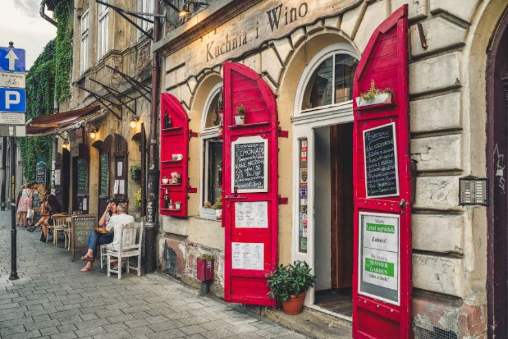 restaurant in krakow