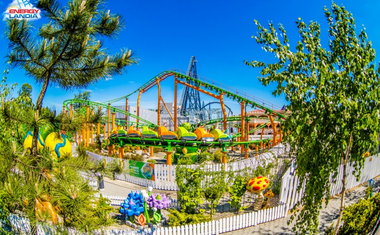 Energylandia is one of the biggest amusement parks in Europe