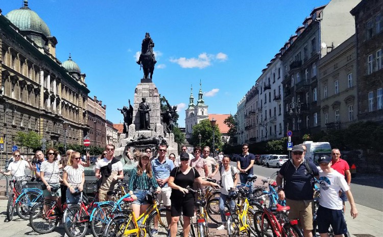 Krakow City Guided Bike Tour