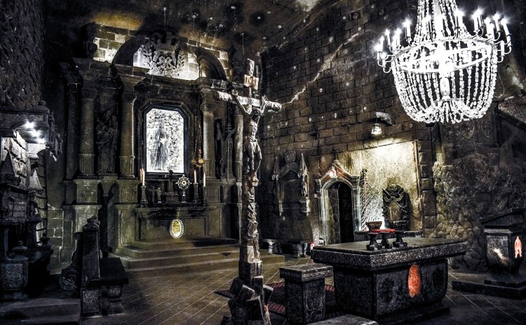 One of the holy chambers of Salt Mine